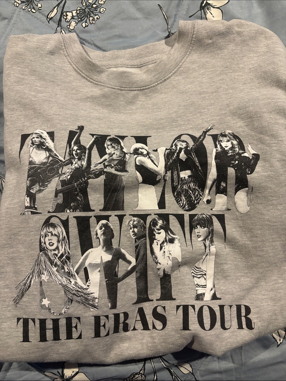 Gray 'The Eras Tour' Sweatshirt -